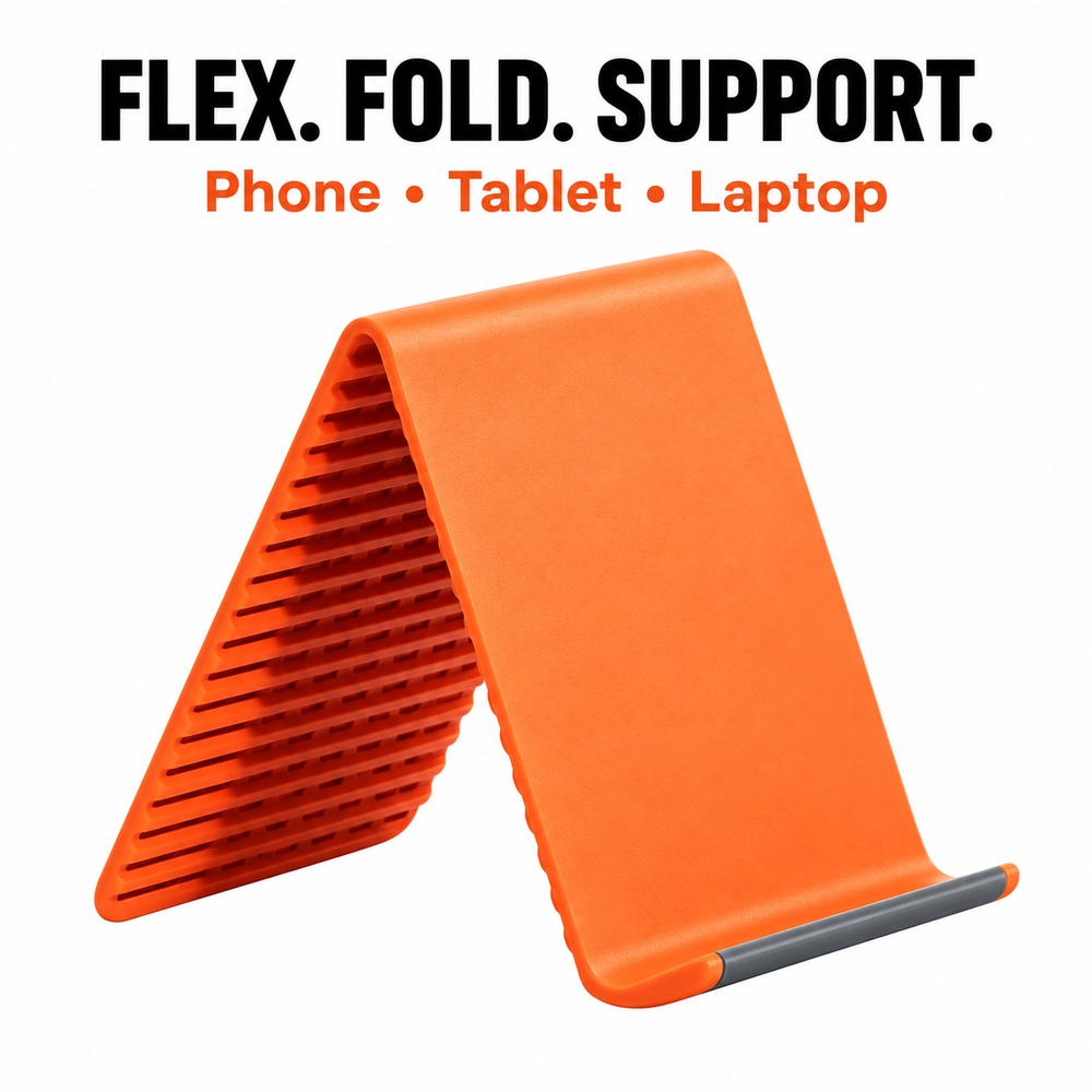 Laptop Stand - Esnek Silikon Telefon ve Tablet Standı,