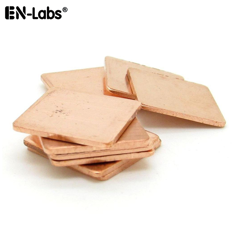 Laptop Cooling Pad - 15x15mm bakır soğutucu termal pedler, plaka