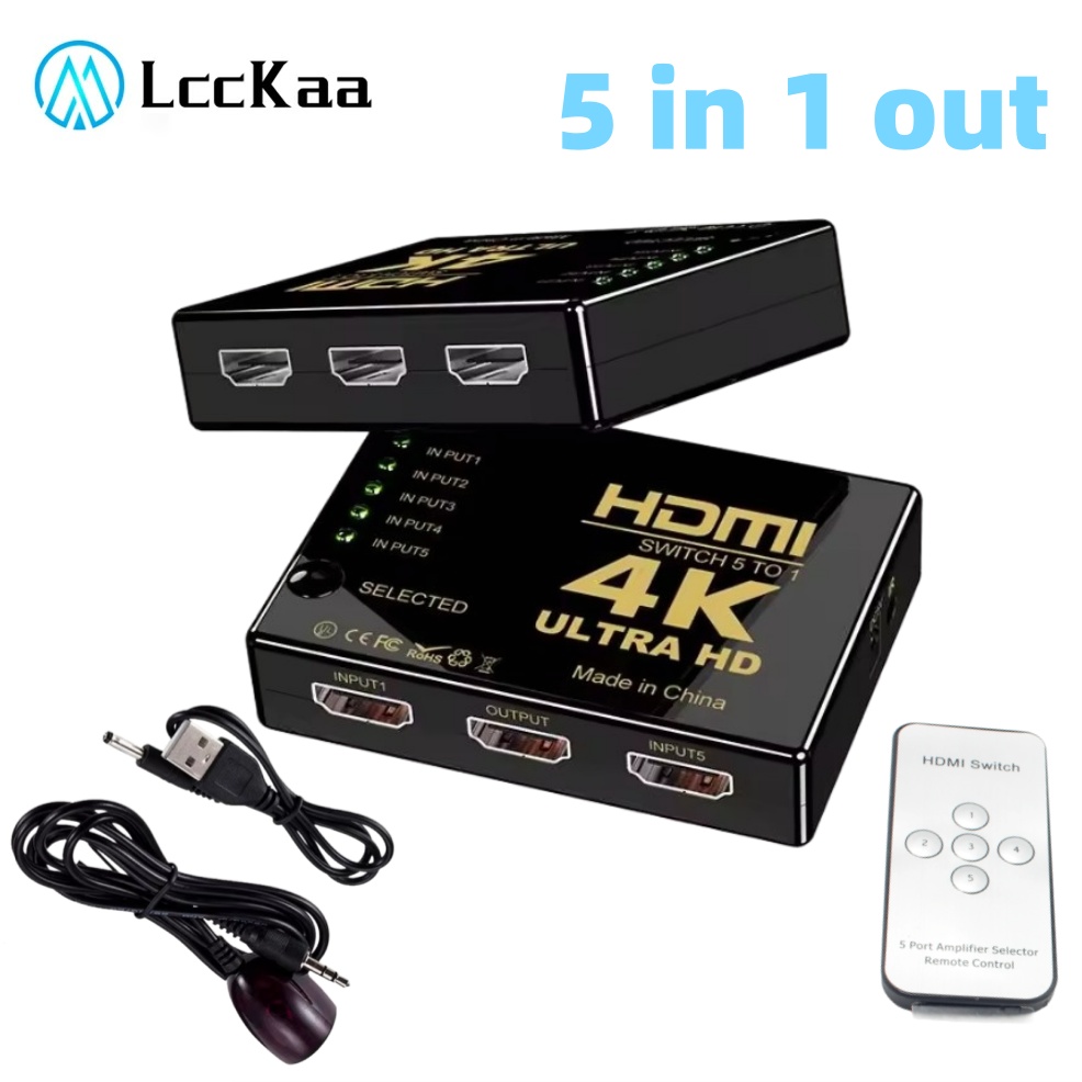 5x1 HDMI Anahtarı HD 4K Video  - Hdmi Cable incelemesi ve fiyatı