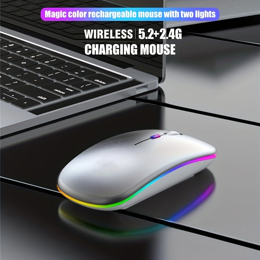 Kablosuz Fare RGB Şarj Edilebi - Laptop Mouse incelemesi ve fiyatı