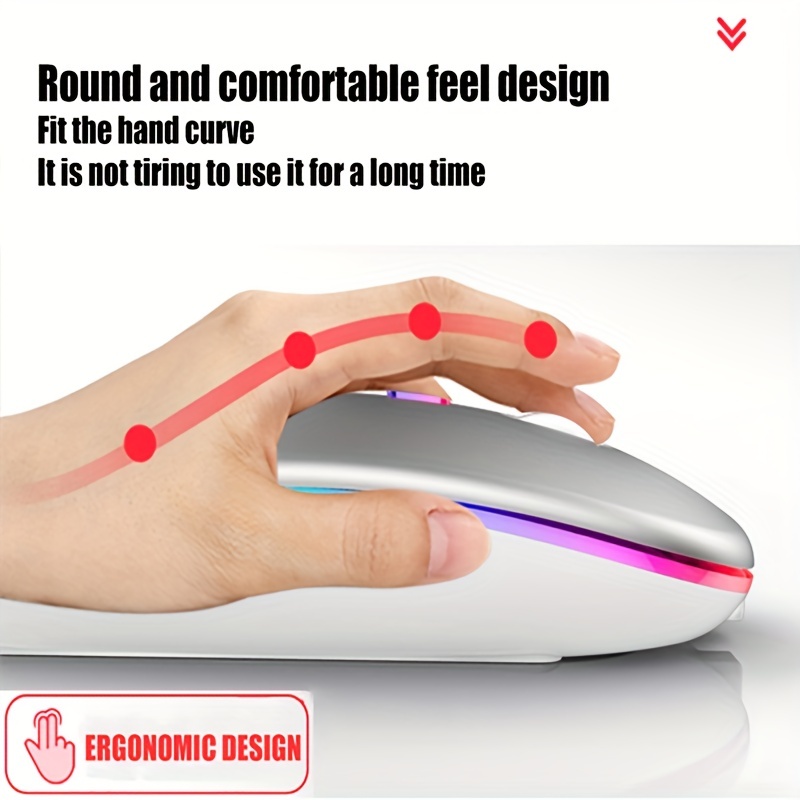 Kablosuz Fare RGB Şarj Edilebi - Laptop Mouse incelemesi ve fiyatı